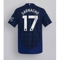 Maglie da calcio Manchester United Alejandro Garnacho #17 Seconda Maglia 2024-25 Manica Corta